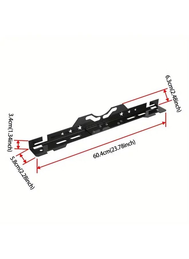 Red Wheel Alignment Tool Set 2Pcs with Tape Measures for DIY Car Front End Adjustment - Image 3